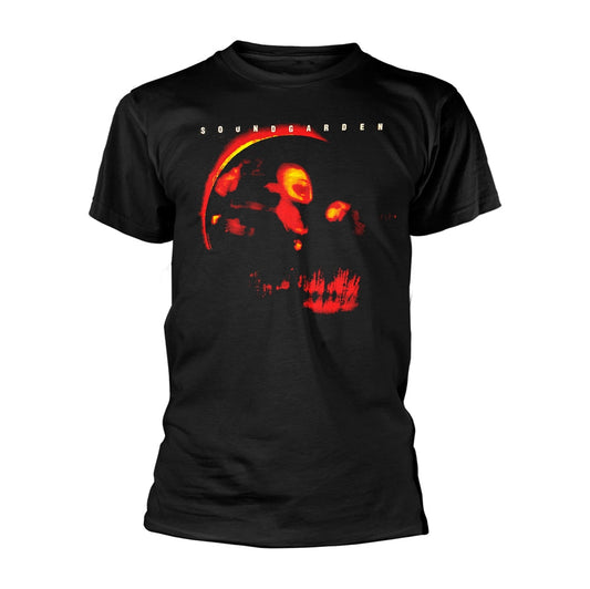 Black Soundgarden t-shirt featuring the Superunknown album artwork.