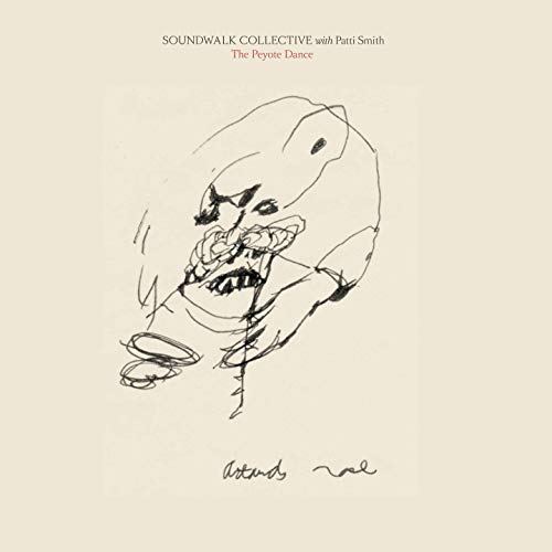 CD cover: sketch of a face cradled in hands, light beige background.