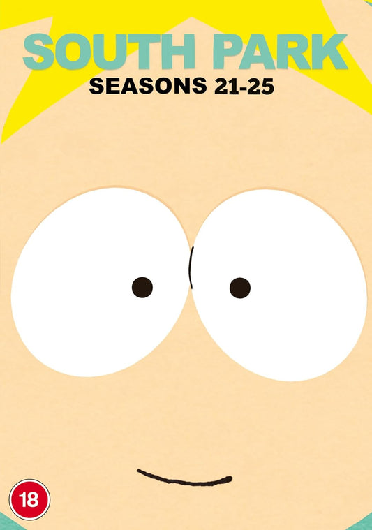 DVD box set cover featuring South Park characters against a snowy background.