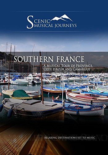 DVD cover for "Southern France" featuring a harbor full of boats.