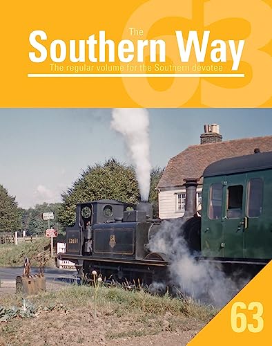 Magazine cover featuring a steam train passing a rural cottage.
