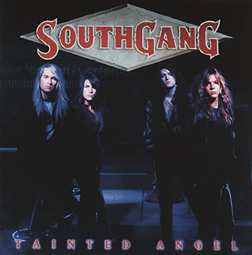 CD cover for Southgang’s “Tainted Angel” featuring four people.