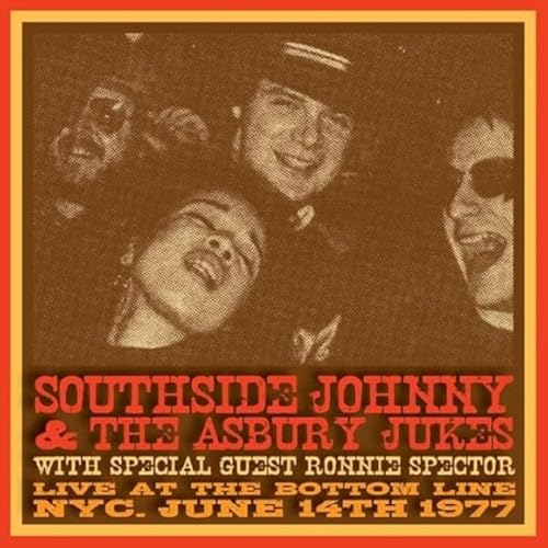 Album cover for Southside Johnny & The Asbury Jukes live concert, 1977.