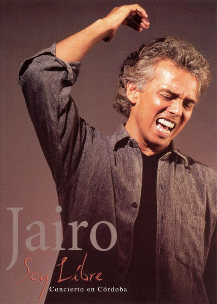 Jairo performing with raised arm and intense expression on DVD cover.