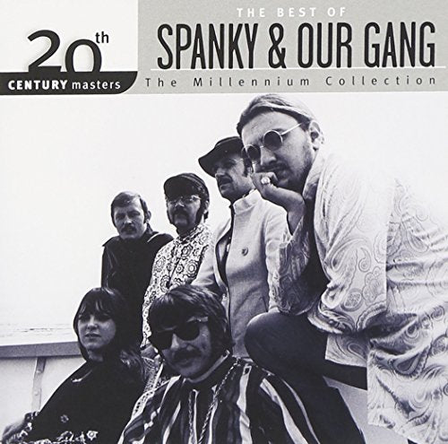 CD cover for Spanky & Our Gang’s “The Best Of” album, black and white.