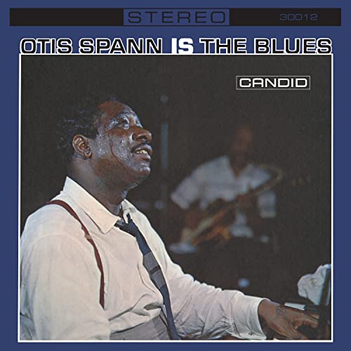 Otis Spann album cover featuring a portrait of the blues musician.