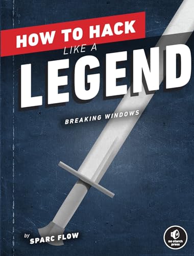 Book cover: "How To Hack Like A Legend" with a sword image.