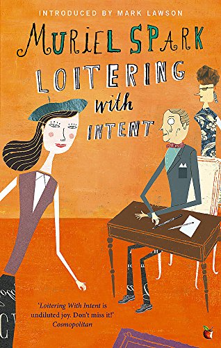 Book cover with stylized illustrations of people on an orange background.