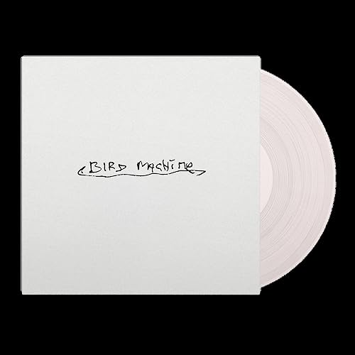 Sparklehorse “Bird Machine” vinyl record with white cover and pink disc.