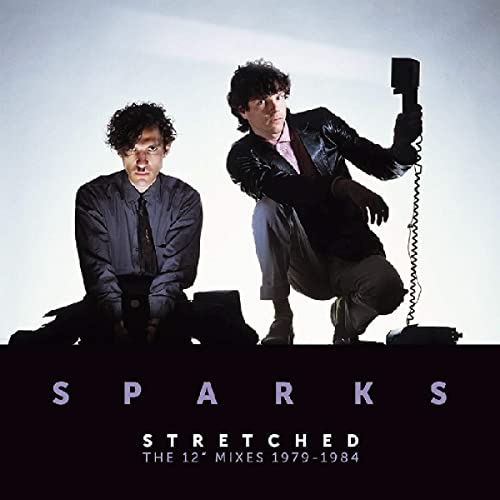 Sparks album cover: two men with a vintage telephone, white background.
