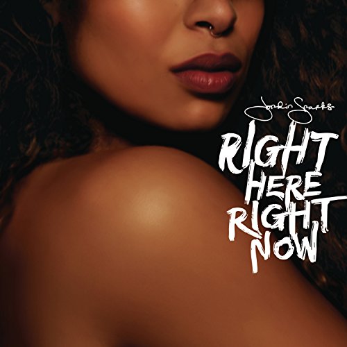 CD case featuring Jordin Sparks' portrait, titled "Right Here Right Now.
