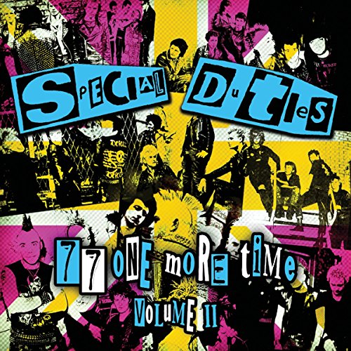 Album cover for "Special Duties - '77 One More Time Vol.2" with punk imagery.