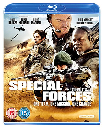 Blu-ray cover art featuring soldiers in combat gear with a helicopter in the background.