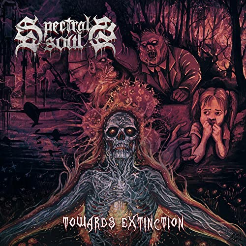 Dark album cover featuring monstrous figures in a decaying, swampy landscape.
