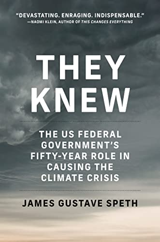Book cover for “They Knew” about the US government and climate change.