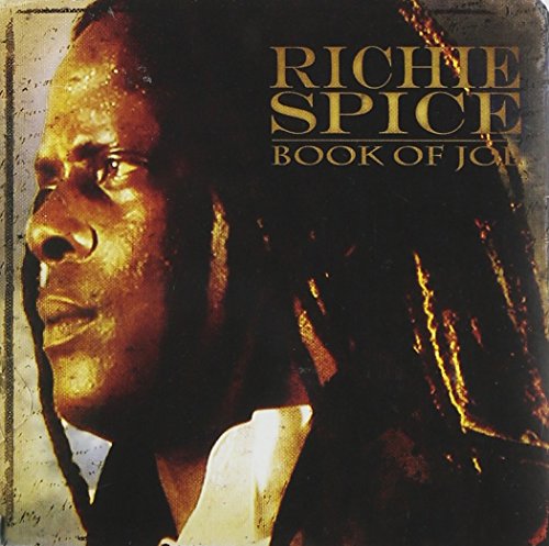 CD cover featuring portrait of Richie Spice with dreadlocks.