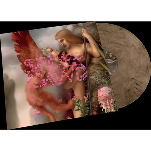 Spidergawd III vinyl record cover: surreal art of figures and foliage.
