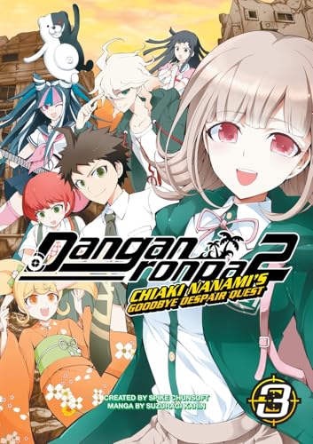Manga cover featuring anime characters, including Chiaki Nanami, with bold title text.