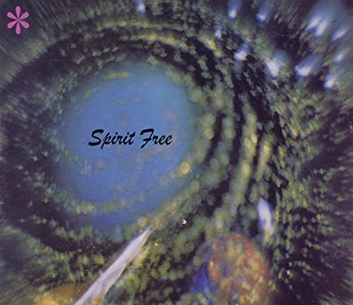 CD cover for Spirit Free’s “Plays Starship” with swirling, abstract art.