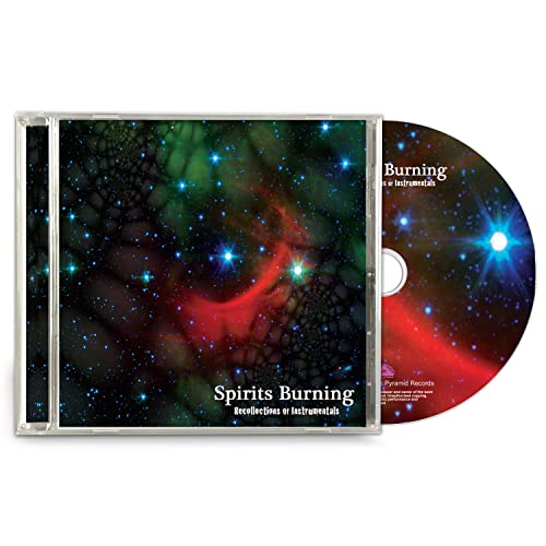 CD case and disc with a colorful, nebulous space-themed cover art.