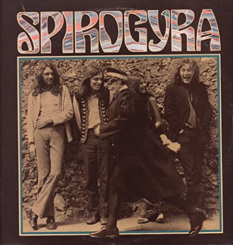 Spirogyra album cover featuring a group of people in vintage clothing.