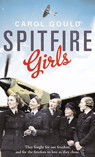 Book cover: "Spitfire Girls" featuring five uniformed women and a fighter plane.