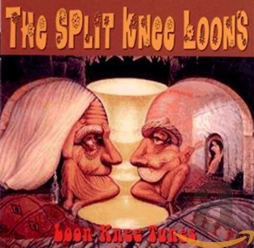 CD cover with optical illusion of faces within vase shapes.