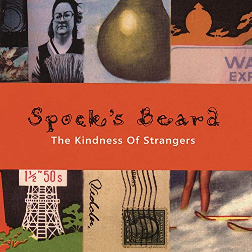 CD cover for Spock's Beard's "The Kindness of Strangers" with collage imagery.