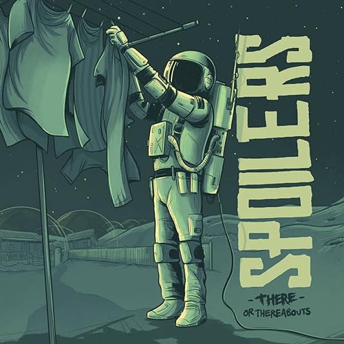 Album cover: astronaut hanging laundry on a clothesline, muted green tones.