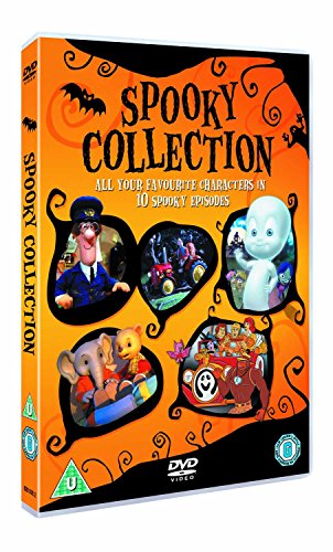 DVD cover for "Spooky Collection" featuring cartoon characters in orange frames.
