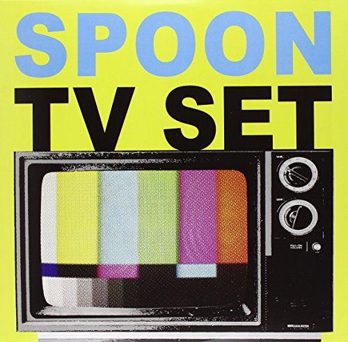 Spoon - Tv Set" vinyl record cover with a retro television image.