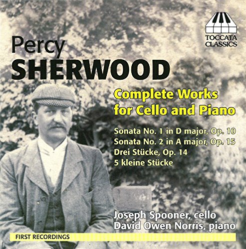 CD cover featuring composer Percy Sherwood and musicians Spooner, Norris.