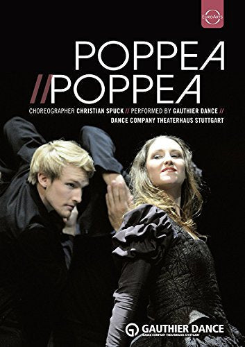 DVD cover for "Poppea Poppea" featuring dancers in dramatic poses.