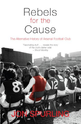 Book cover: "Rebels for the Cause" with vintage football team image.