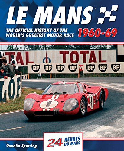 Book cover: red race car on track, Le Mans 1960-69 history.