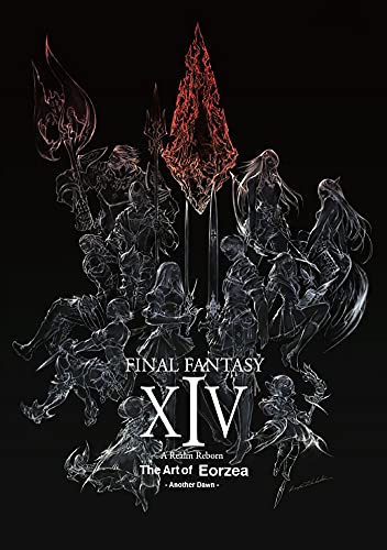 Fantasy art book cover with characters and a large crystal formation.