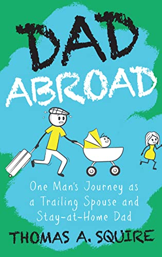 Book cover with hand-lettered title, illustration of family traveling.