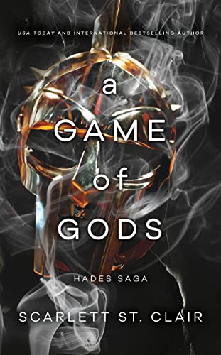 Book cover featuring a golden helmet obscured by smoky wisps.