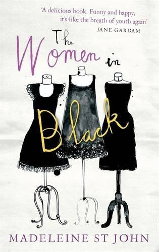 Book cover: "The Women in Black" with illustrations of black dresses.