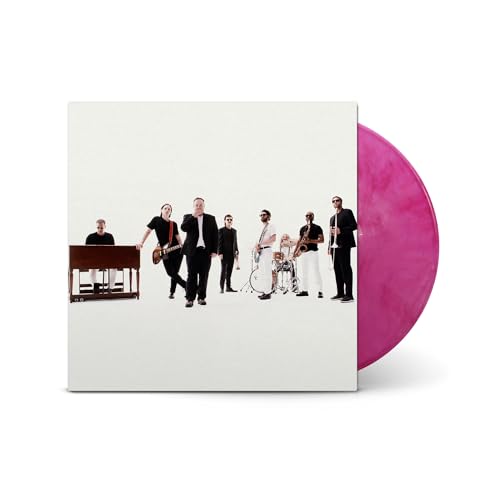 St. Paul and the Broken Bones album cover with a pink marbled vinyl record.