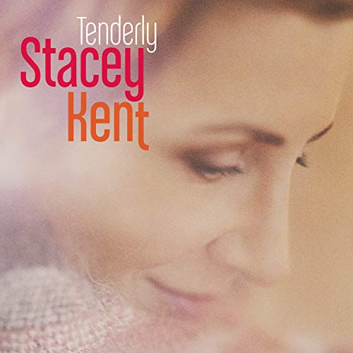 CD cover for Stacey Kent’s “Tenderly” featuring a close-up portrait.