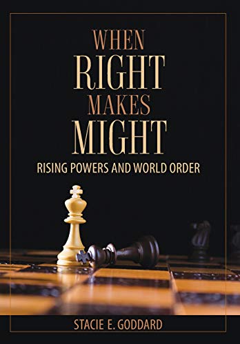 Book cover with chess pieces, title "When Right Makes Might" and author's name.