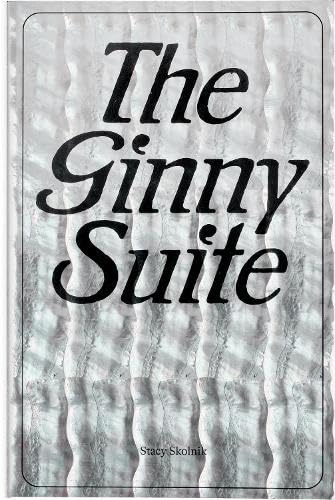 Book cover for "The Ginny Suite" with textured, wavy white background.
