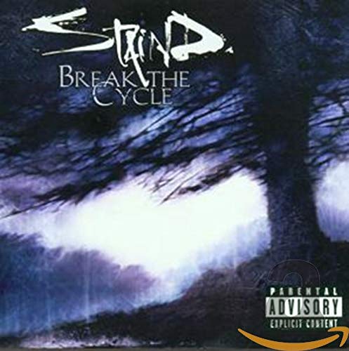 Staind’s “Break The Cycle” CD cover with stormy skies and bare trees.