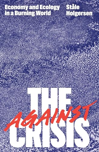 Book cover: “Against the Crisis” with abstract red and blue imagery.