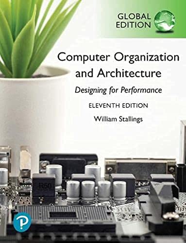 Textbook cover: "Computer Organization and Architecture" with circuit board image.