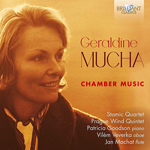 CD cover with a smiling woman and text listing musicians and music type.