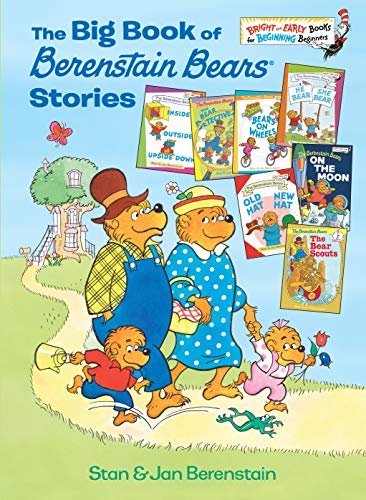 Cover of "The Big Book of Berenstain Bears Stories" featuring bear family.