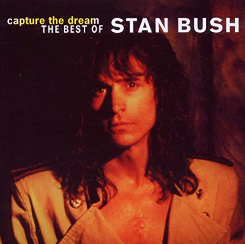 CD cover featuring Stan Bush, a portrait with dark hair and jacket.