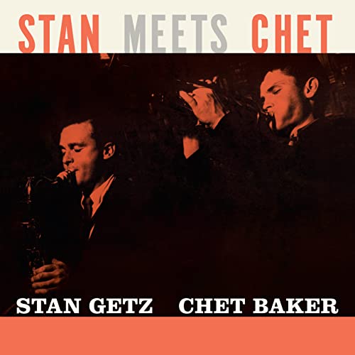 Album cover featuring Stan Getz and Chet Baker playing their instruments.